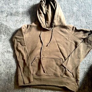 Nili Lotan size medium brown janey hoodie